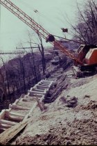 New beach road under construction